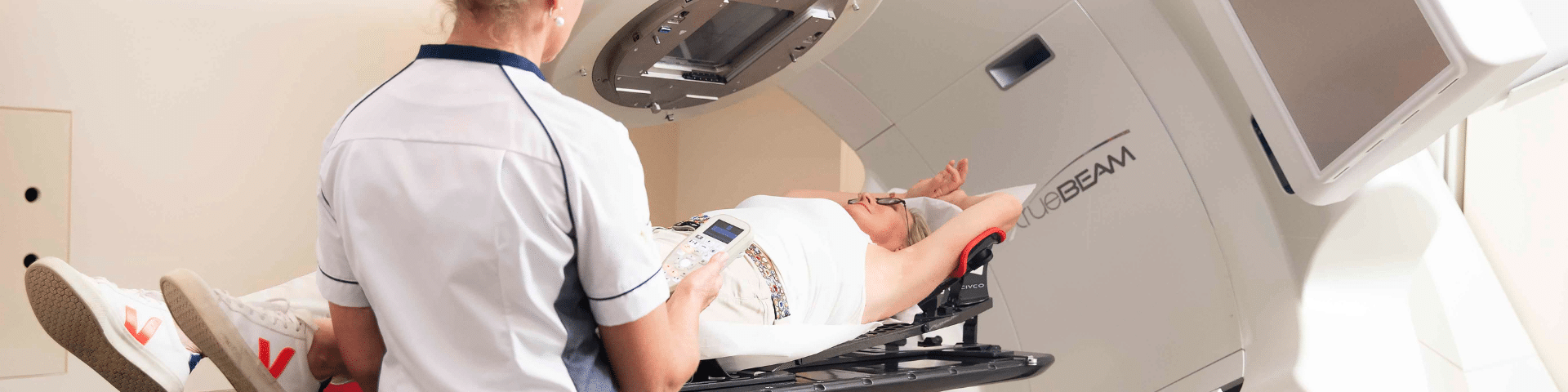 Radiotherapie, Uitwendige bestraling, Behandeling