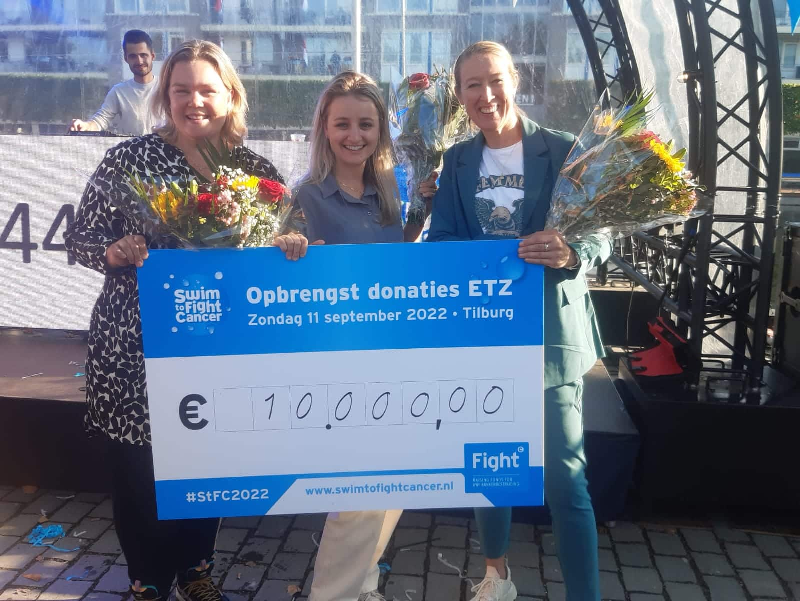 Cheque voor onderzoek i.s.m. Medifit en ETZ