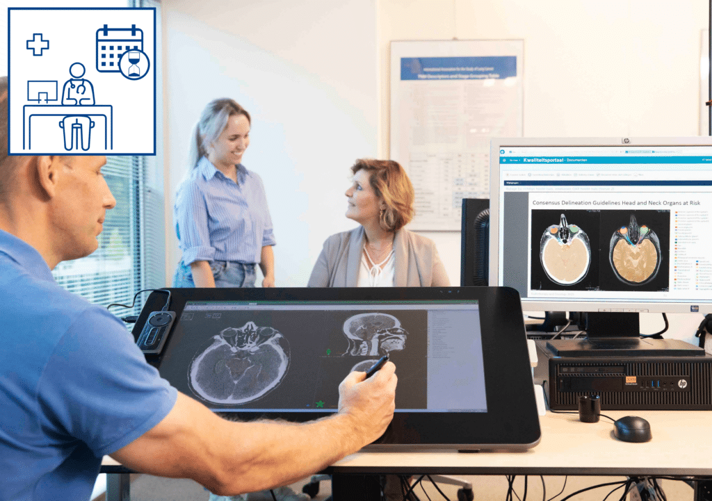 Radiotherapie, Behandelroute, Bestralingsplan